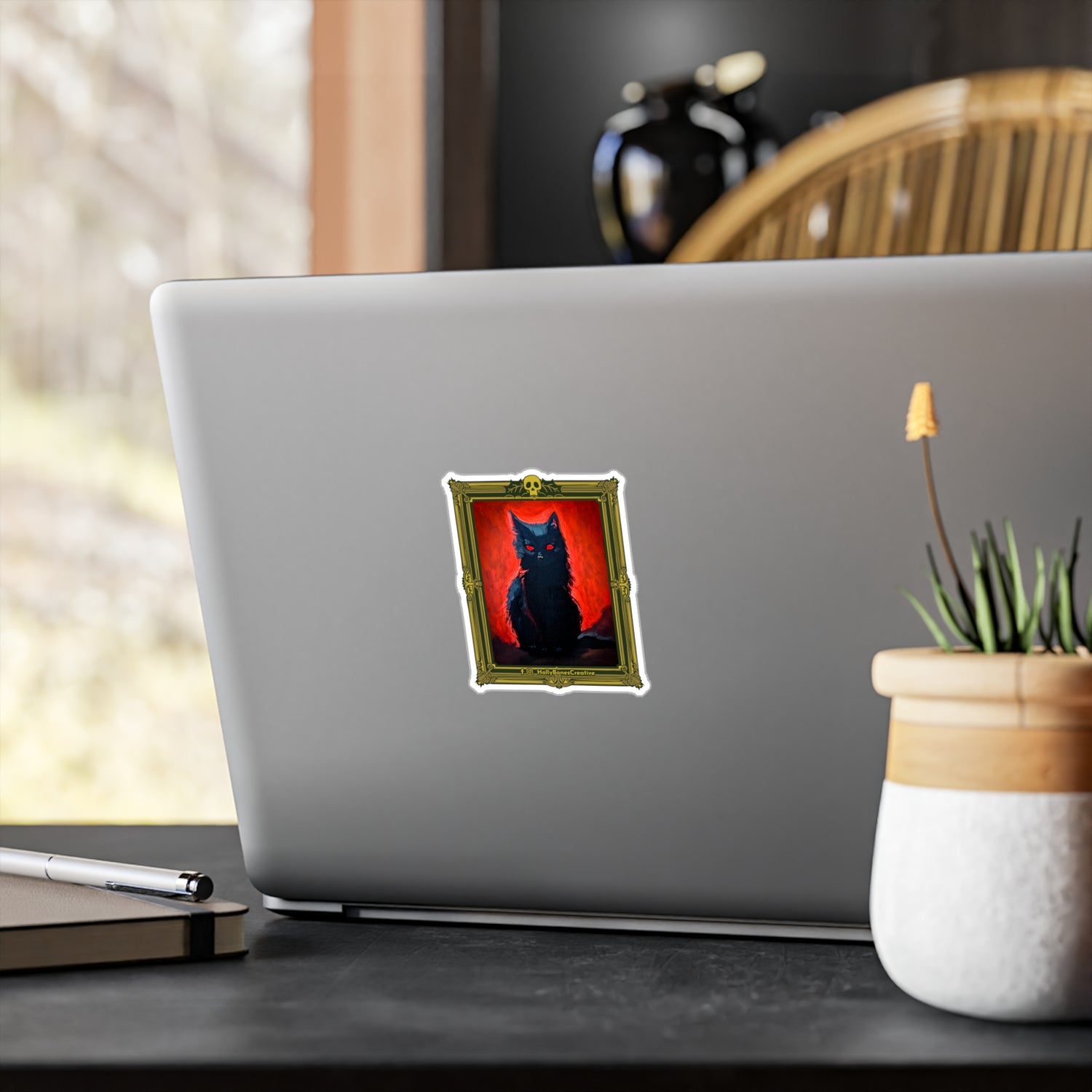 "9 Lives No. 1"  Sticker