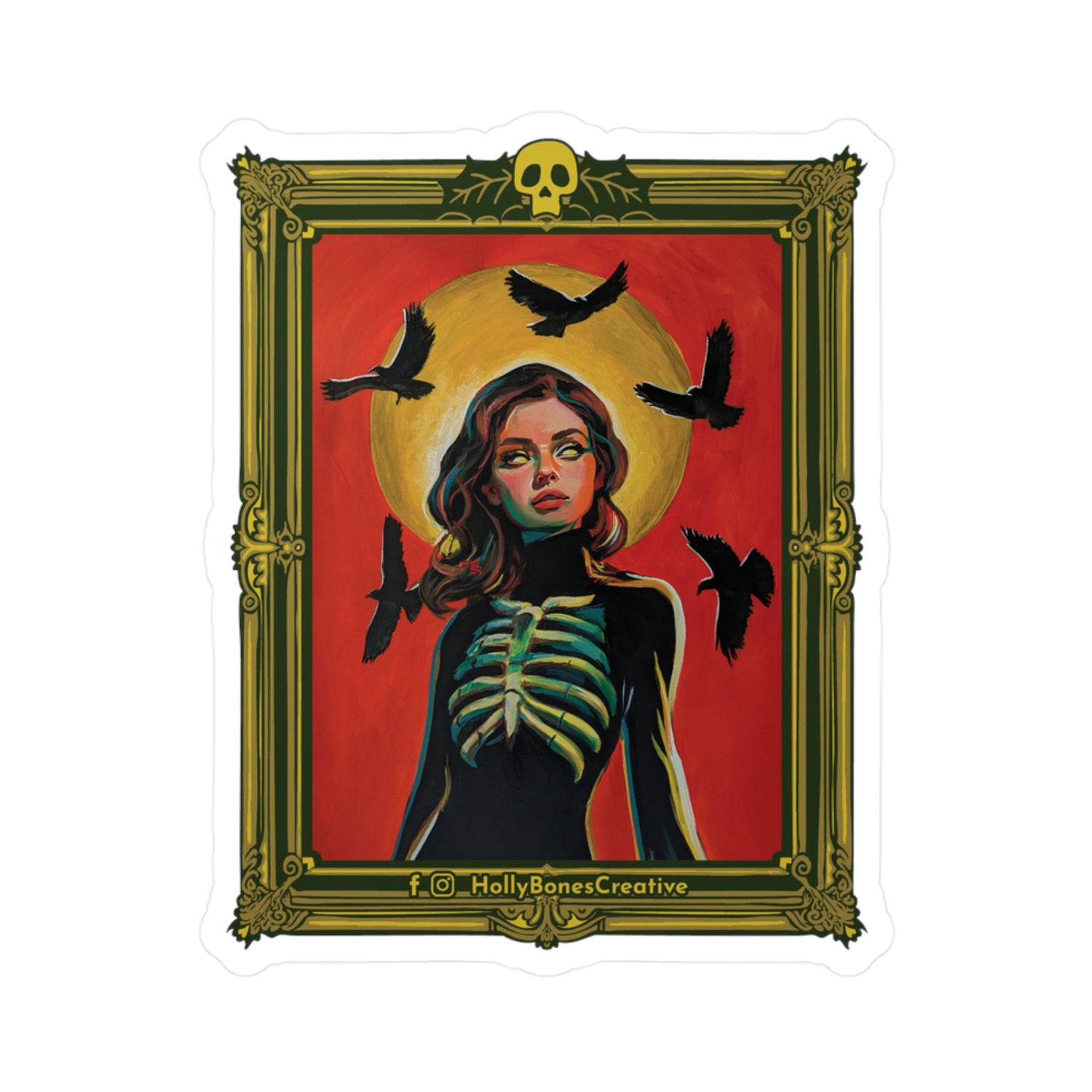 "Omens"  Sticker