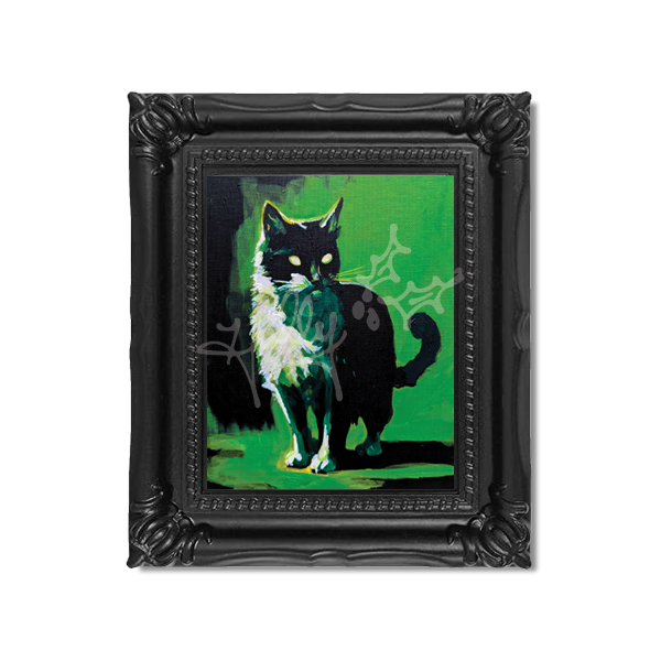 "9 Lives No. 5" Mini Masterpiece Framed Print