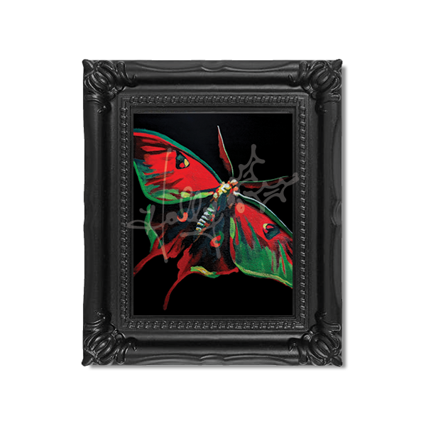 "Moth No. 1" Mini Masterpiece Framed Print