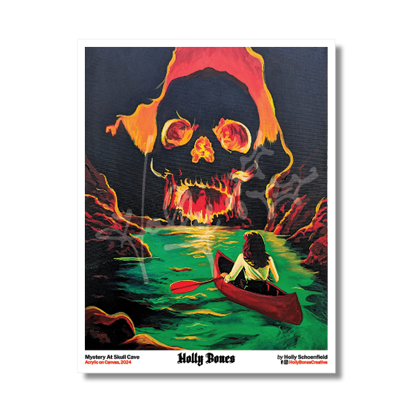 "Mystery At Skull Cave" 8x10 Print