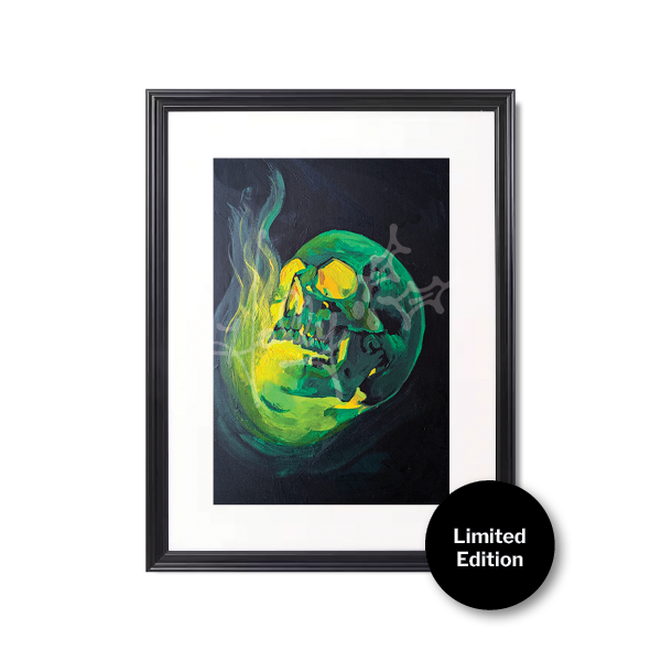 "Skull Spirit No. 1" Limited Edition Framed Print