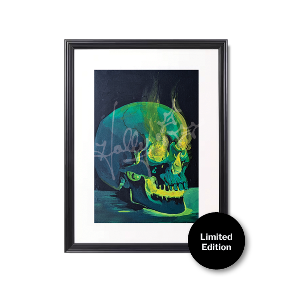 "Skull Spirit No. 2" Limited Edition Framed Print