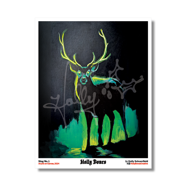 "Stag No. 1" 8x10 Print