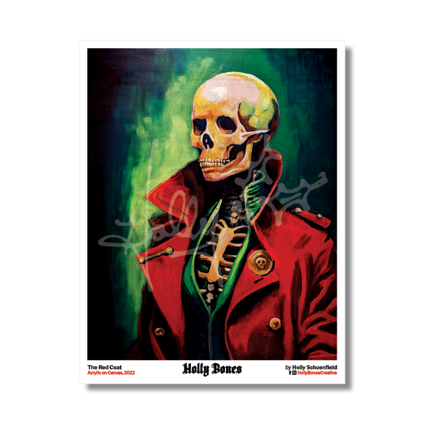 "The Red Coat" 8x10 Print