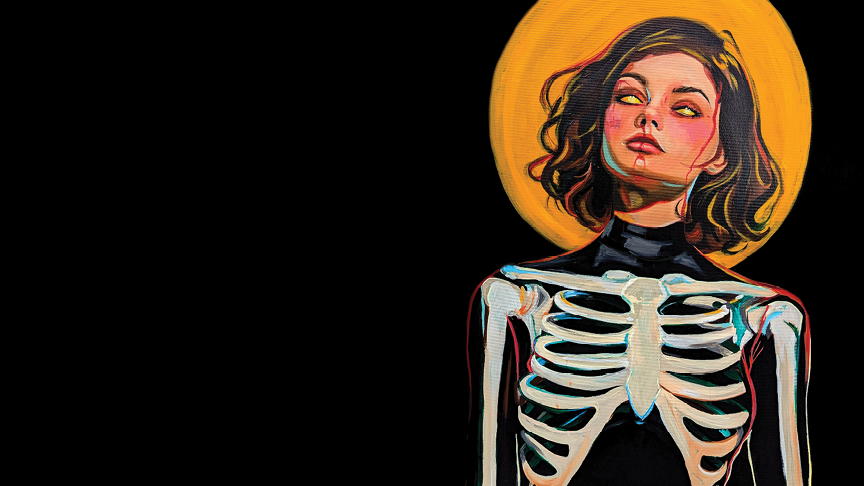 The Skeleton Girls by Holly Bones