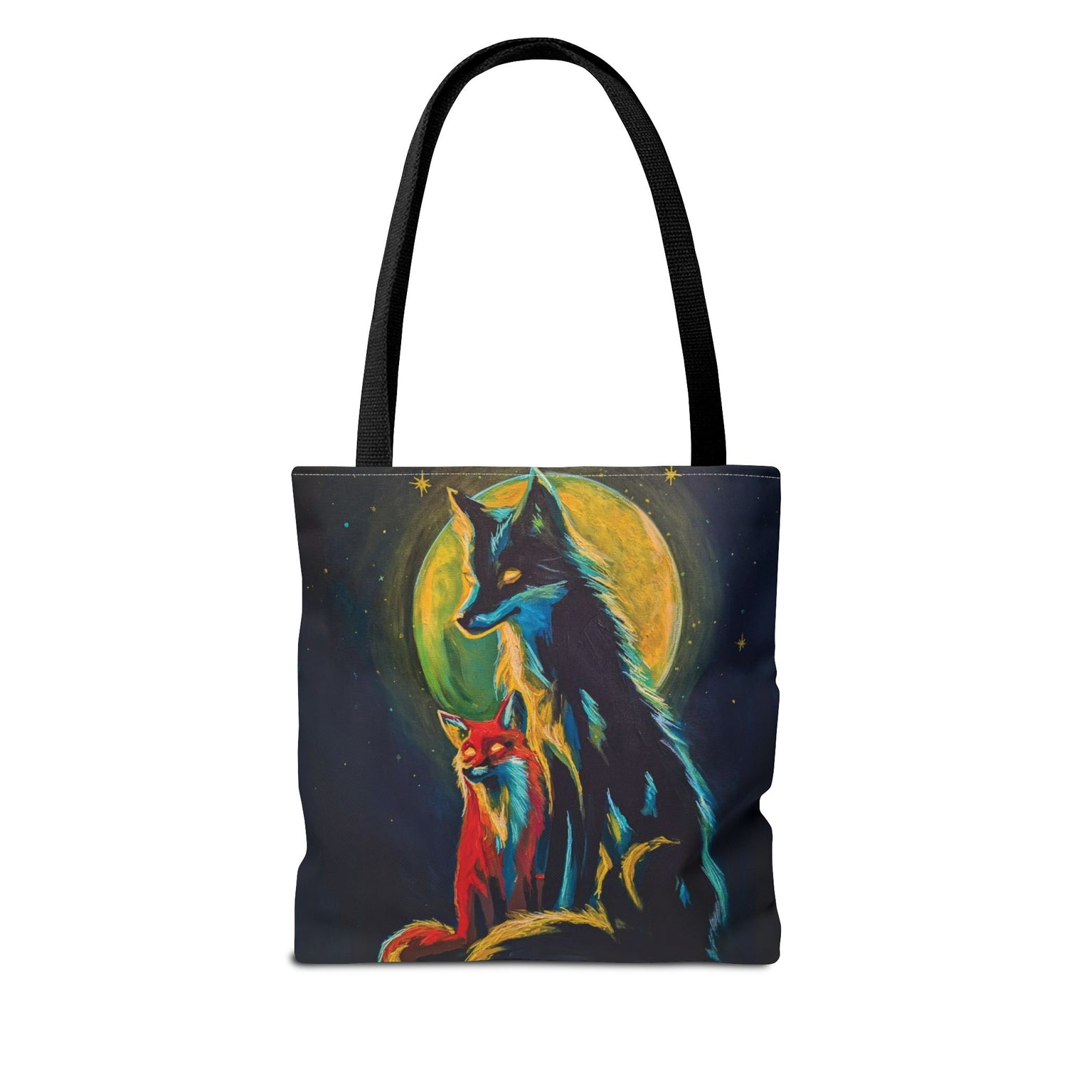 "Fox & Wolf No. 1" Tote Bag