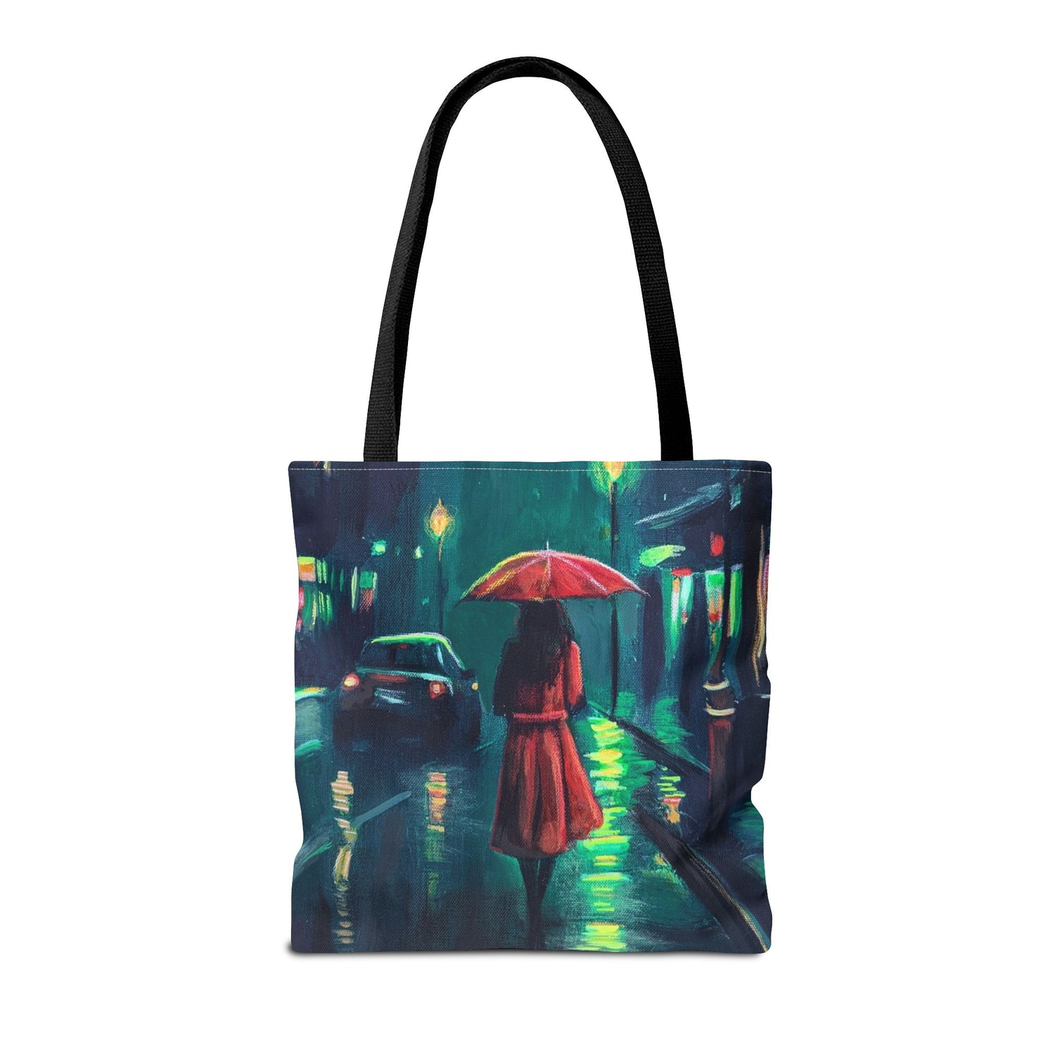 "Rainy Nights & Street Lights" Tote Bag