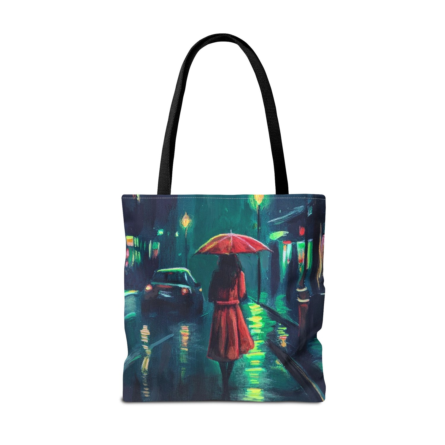 "Rainy Nights & Street Lights" Tote Bag