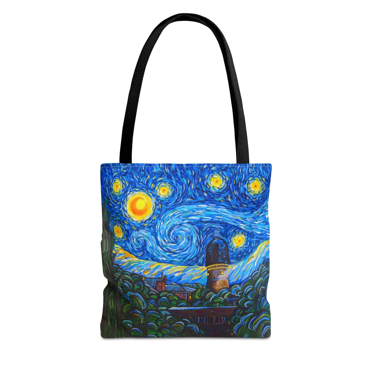 "A Starry Night in Ypsilanti" Tote Bag