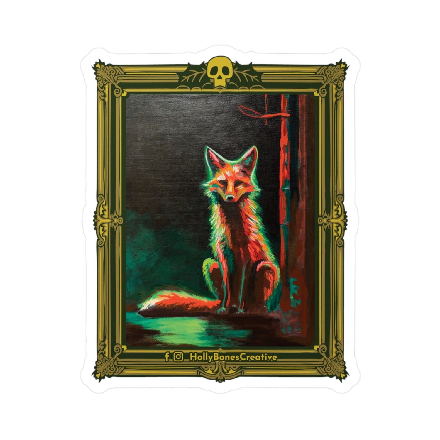 "Sly No. 2"  Sticker