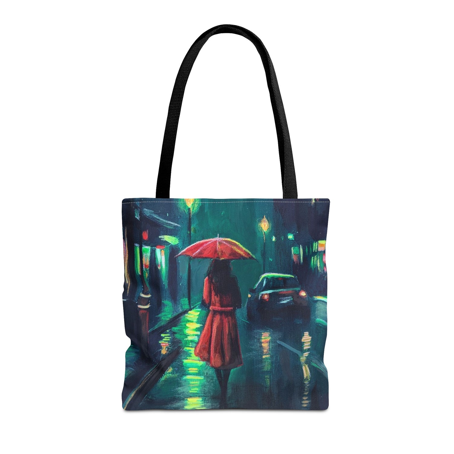 "Rainy Nights & Street Lights" Tote Bag