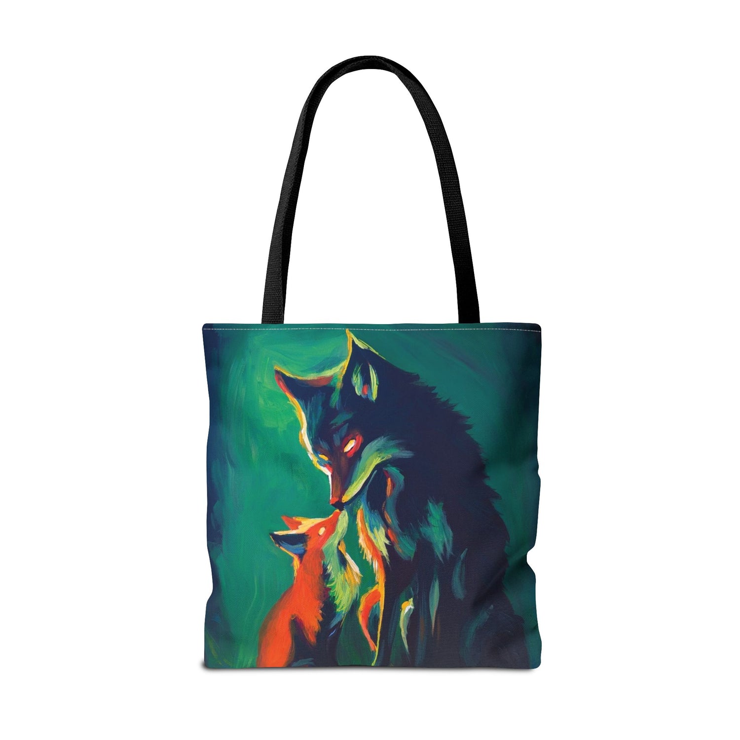 "Fox & Wolf No. 2" Tote Bag