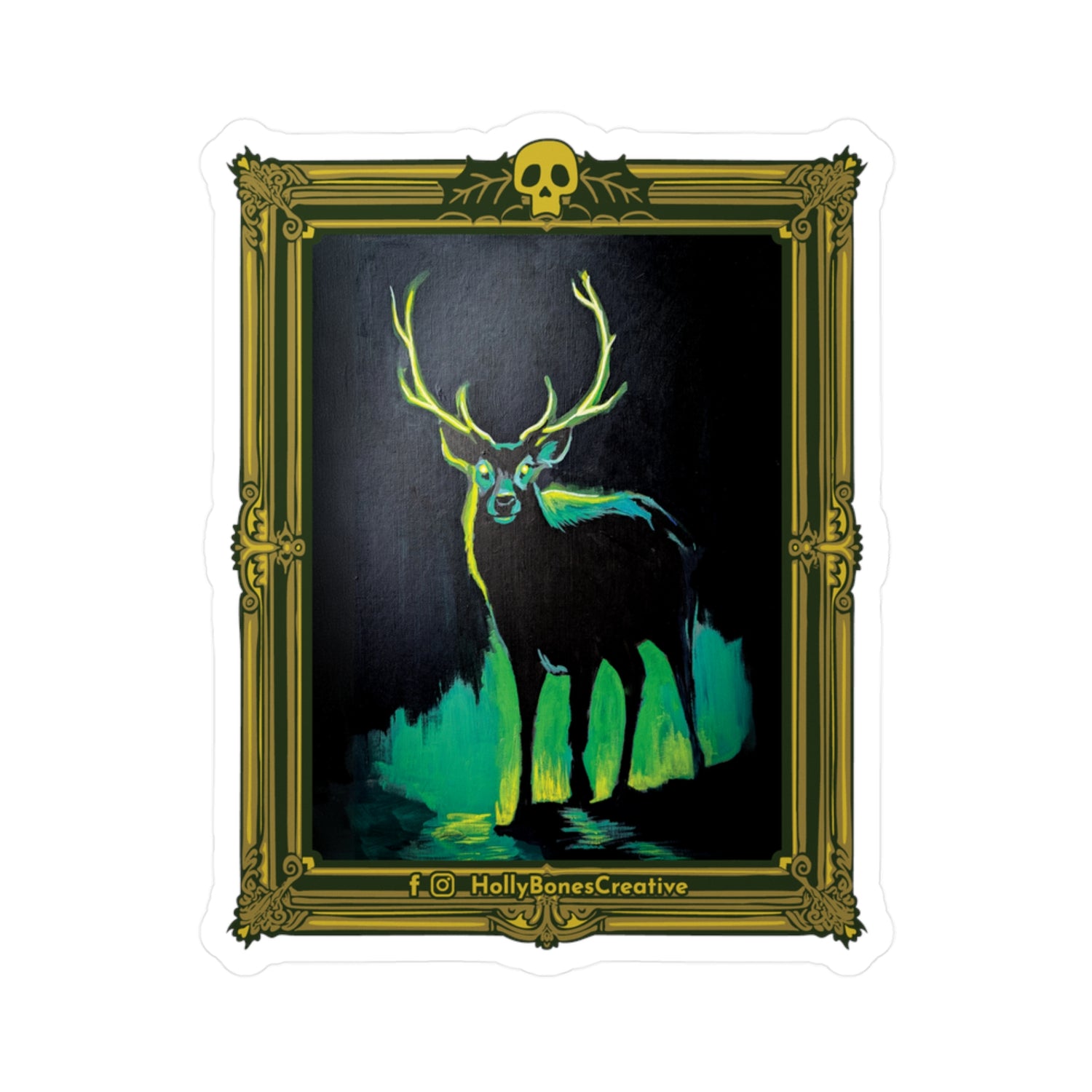 "Stag No. 1"  Sticker
