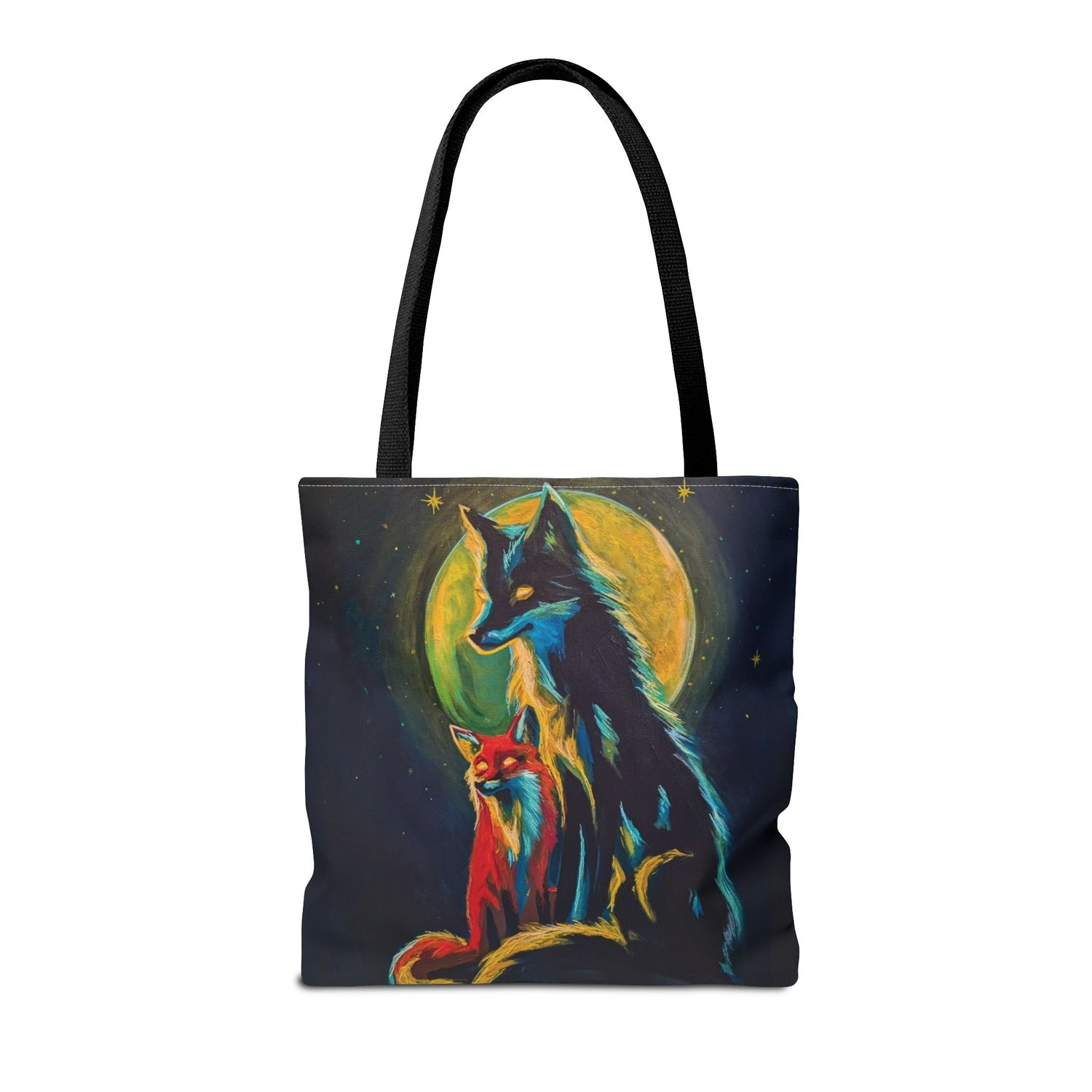 "Fox & Wolf No. 1" Tote Bag