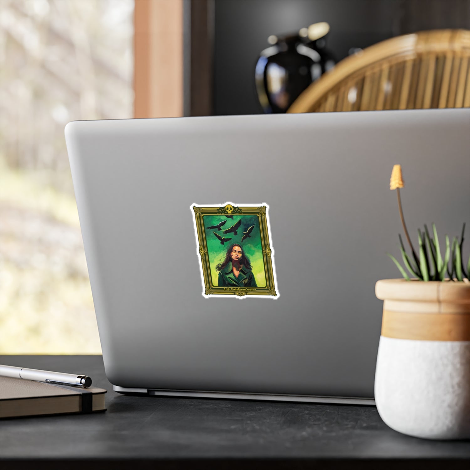"About A Murder"  Sticker