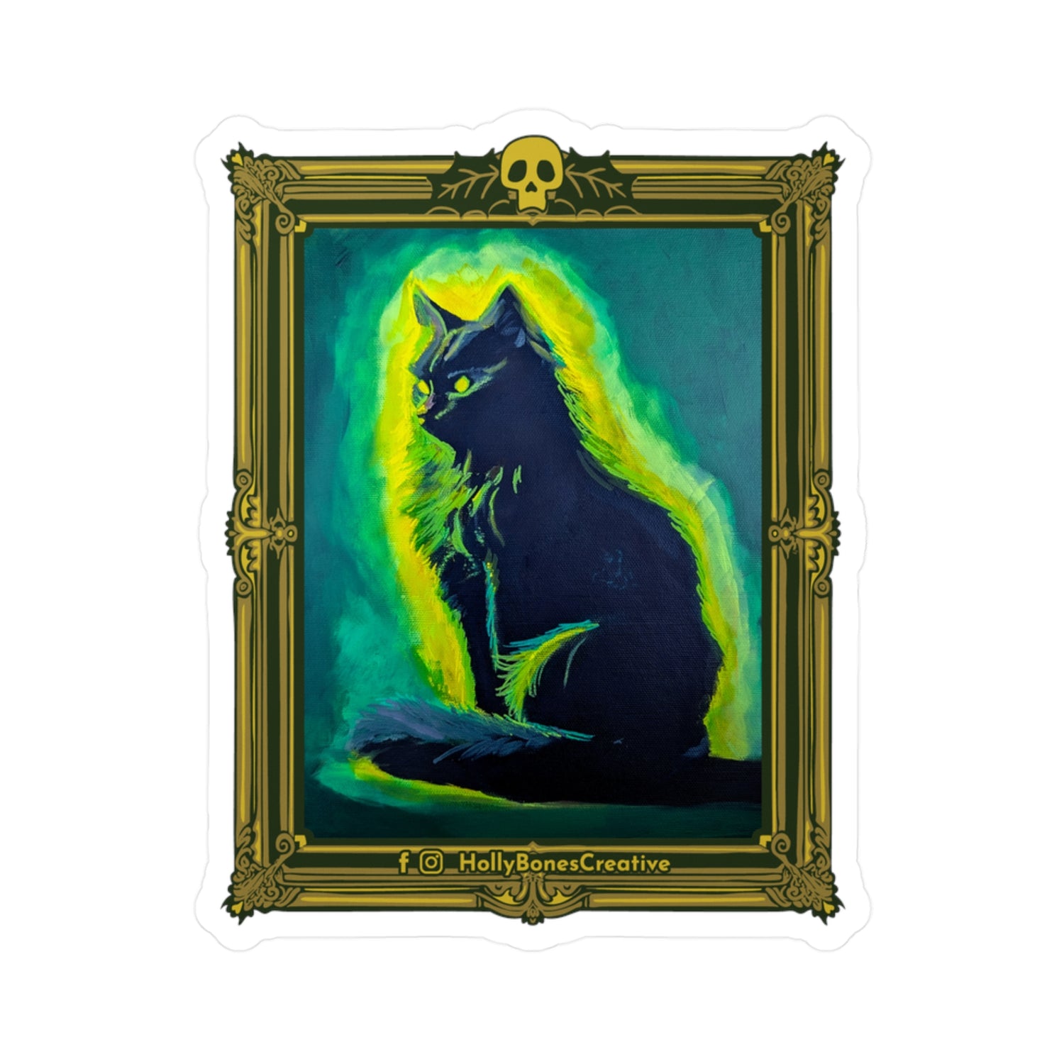 "9 Lives No. 2" Sticker