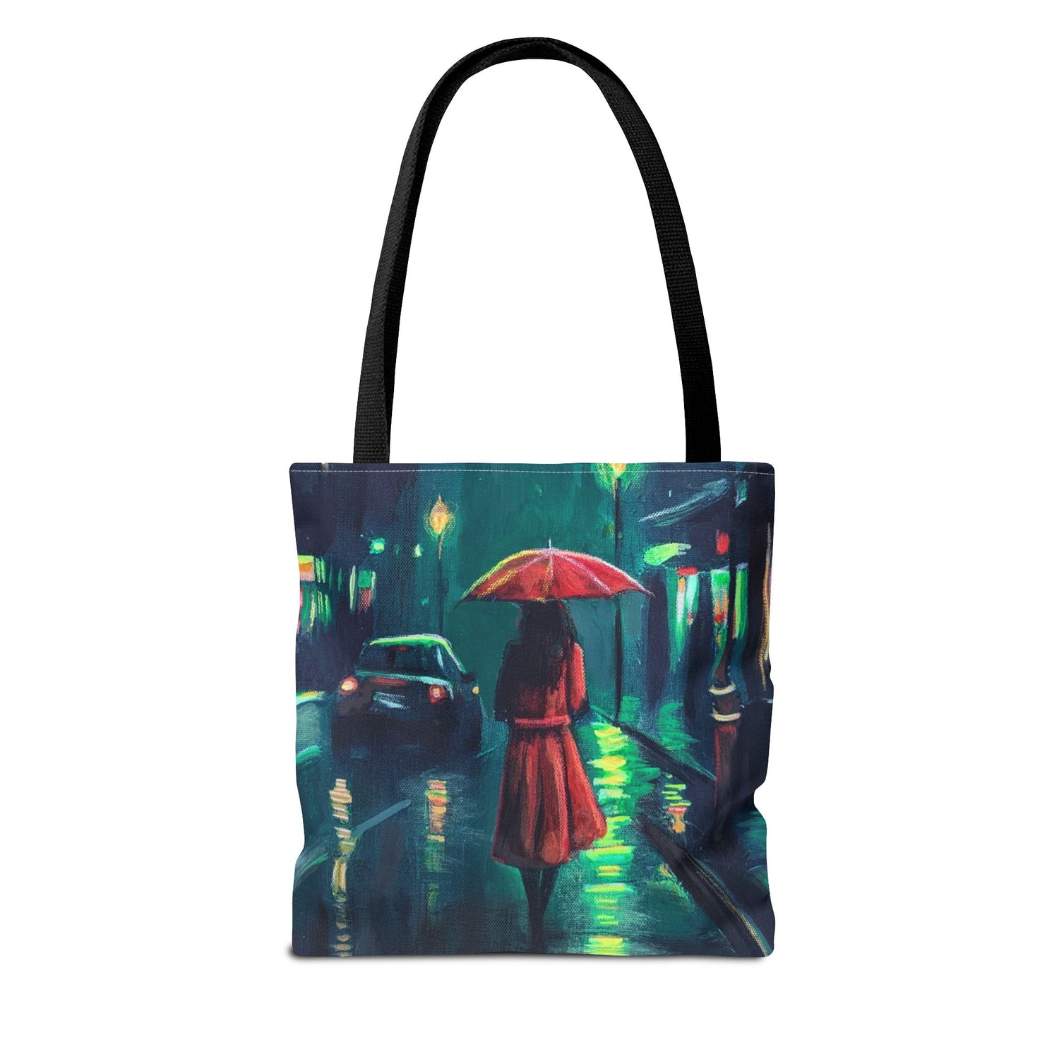 "Rainy Nights & Street Lights" Tote Bag