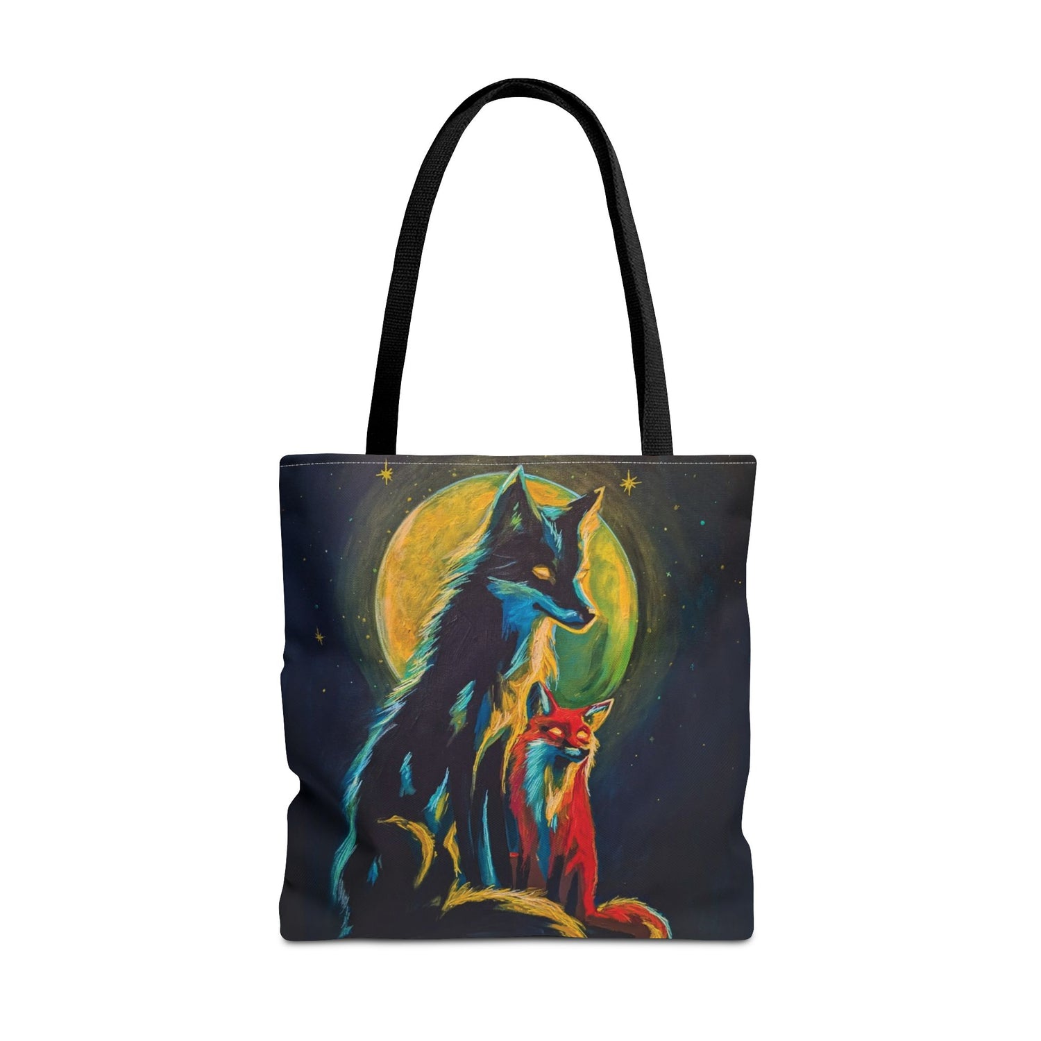 "Fox & Wolf No. 1" Tote Bag