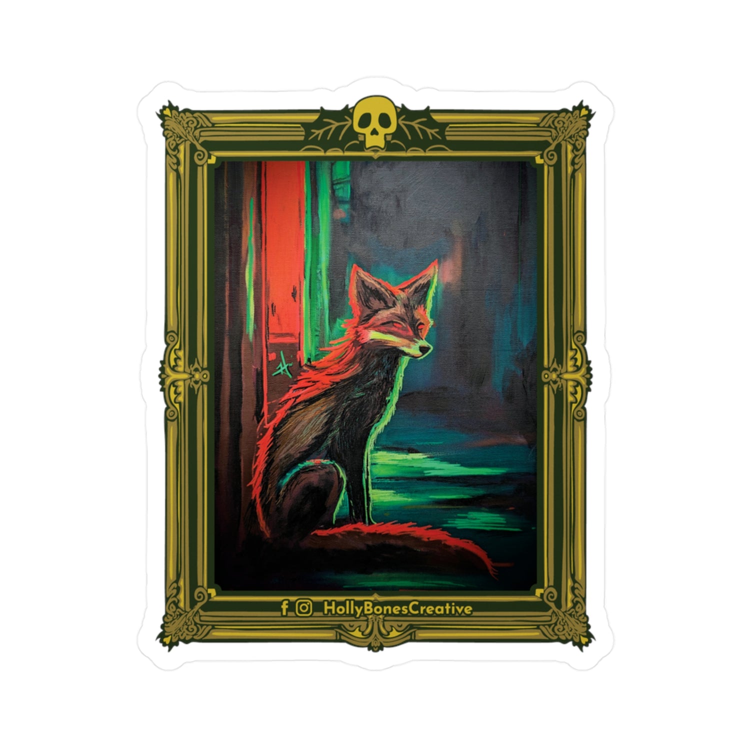 "Cunning"  Sticker