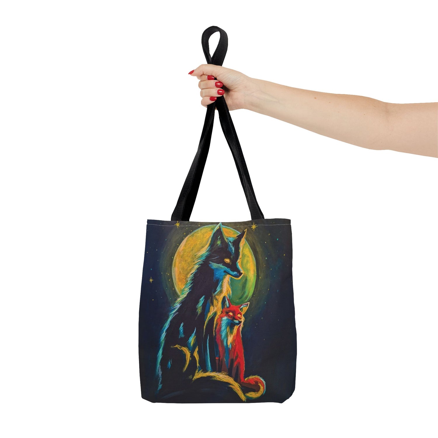 "Fox & Wolf No. 1" Tote Bag