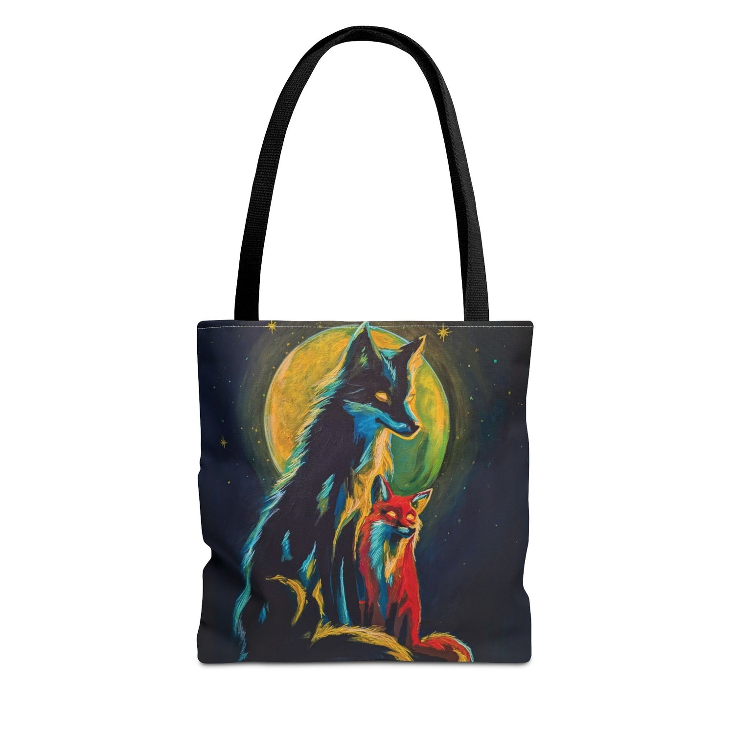 "Fox & Wolf No. 1" Tote Bag