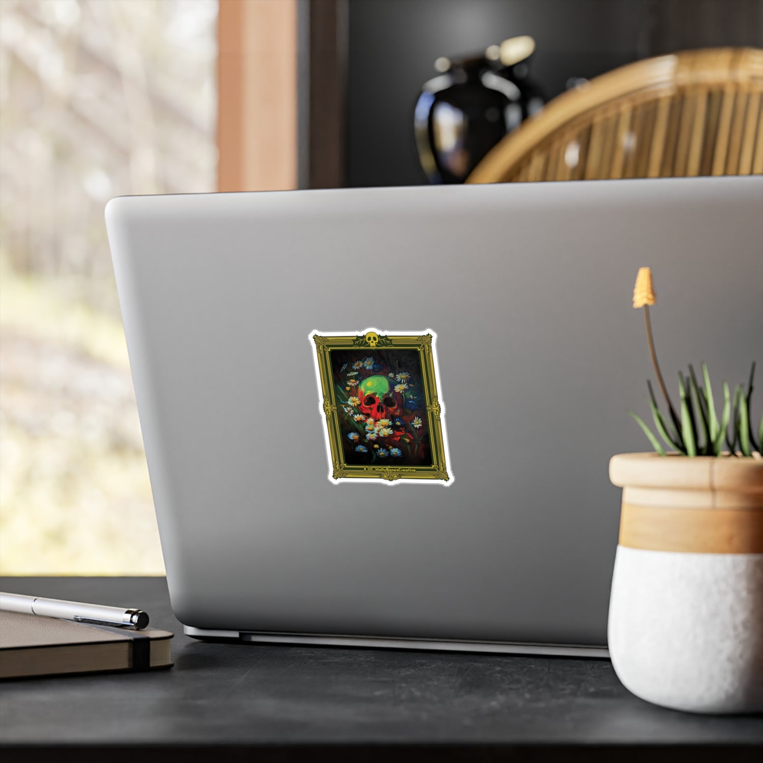 "Pushing Up Daisies No. 1"  Sticker