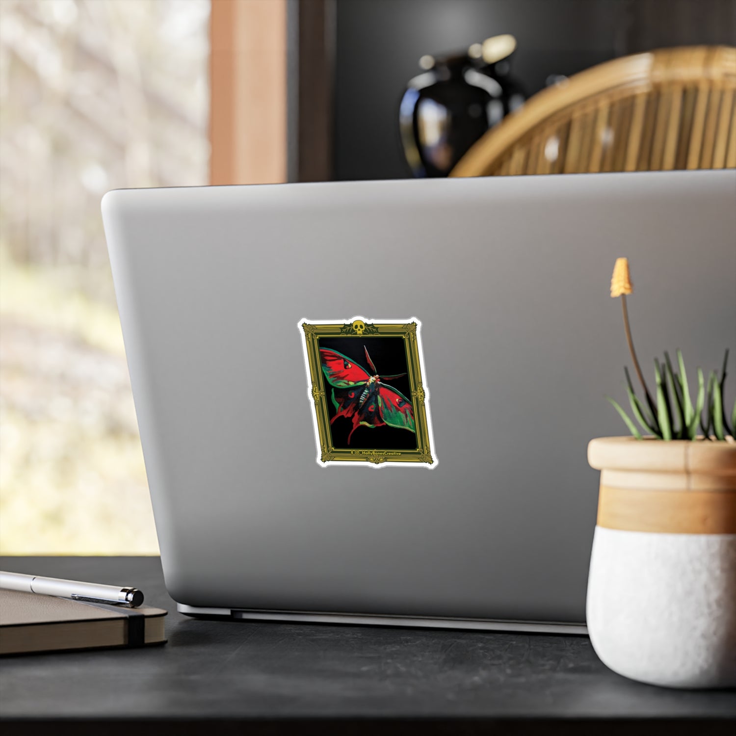 "Moth No. 1"  Sticker