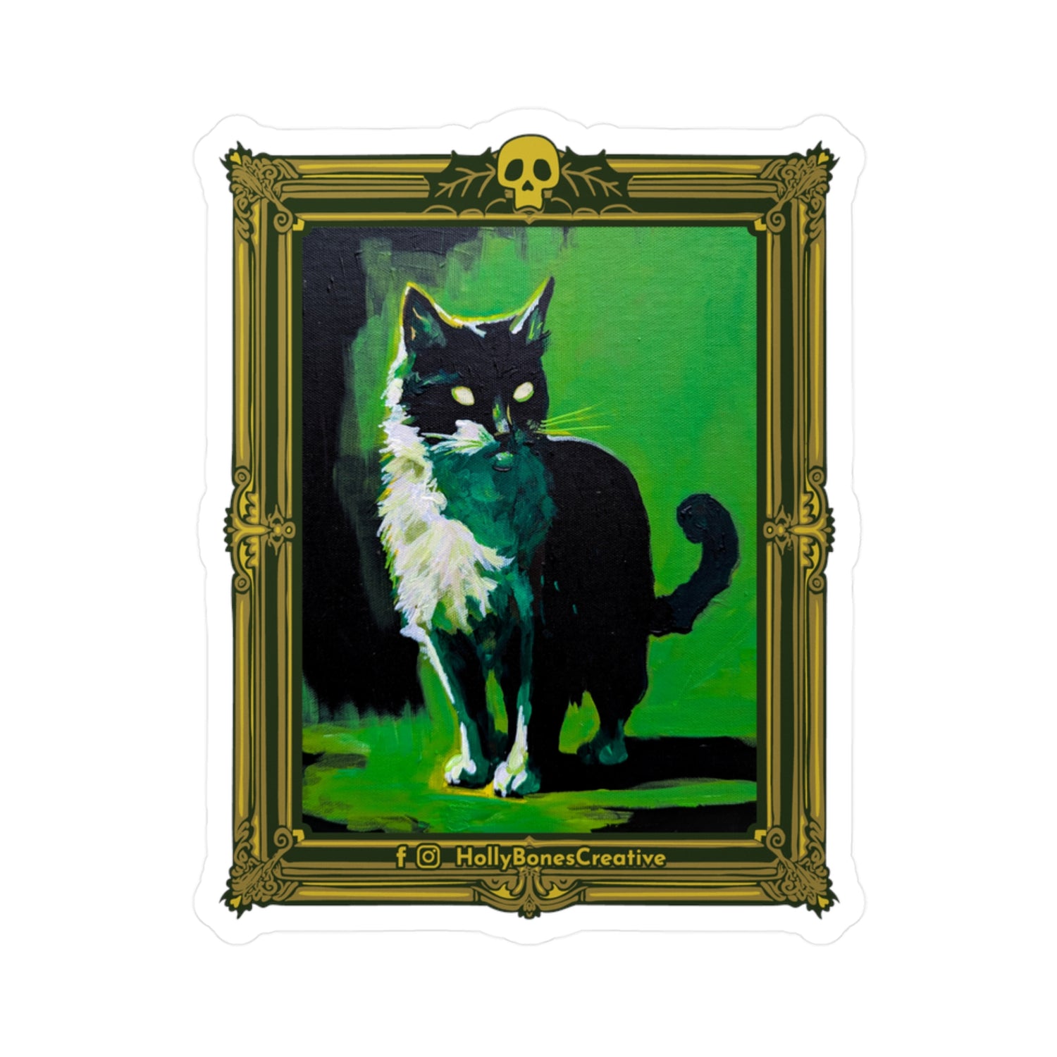 "9 Lives No. 5"  Sticker