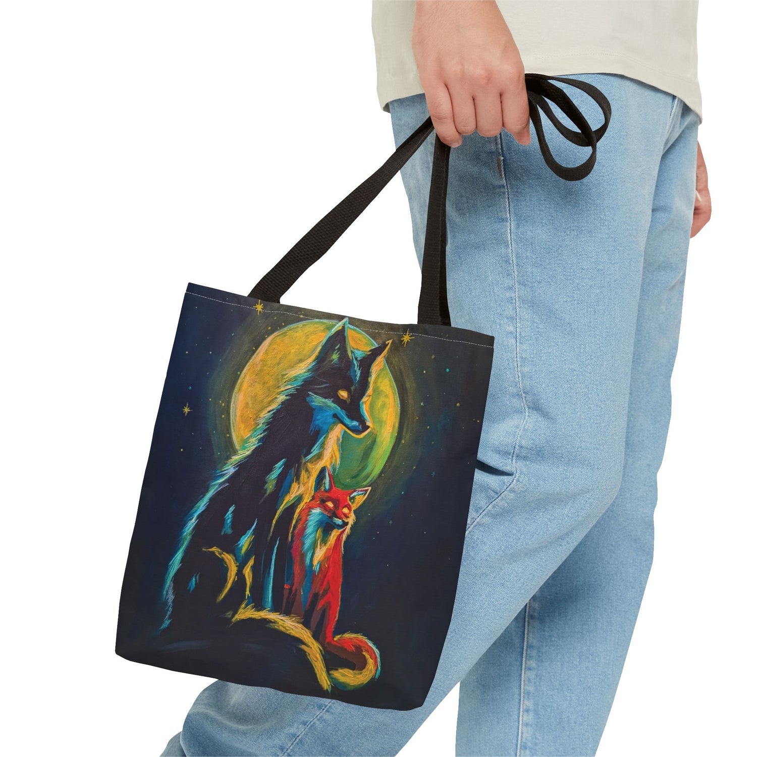 "Fox & Wolf No. 1" Tote Bag
