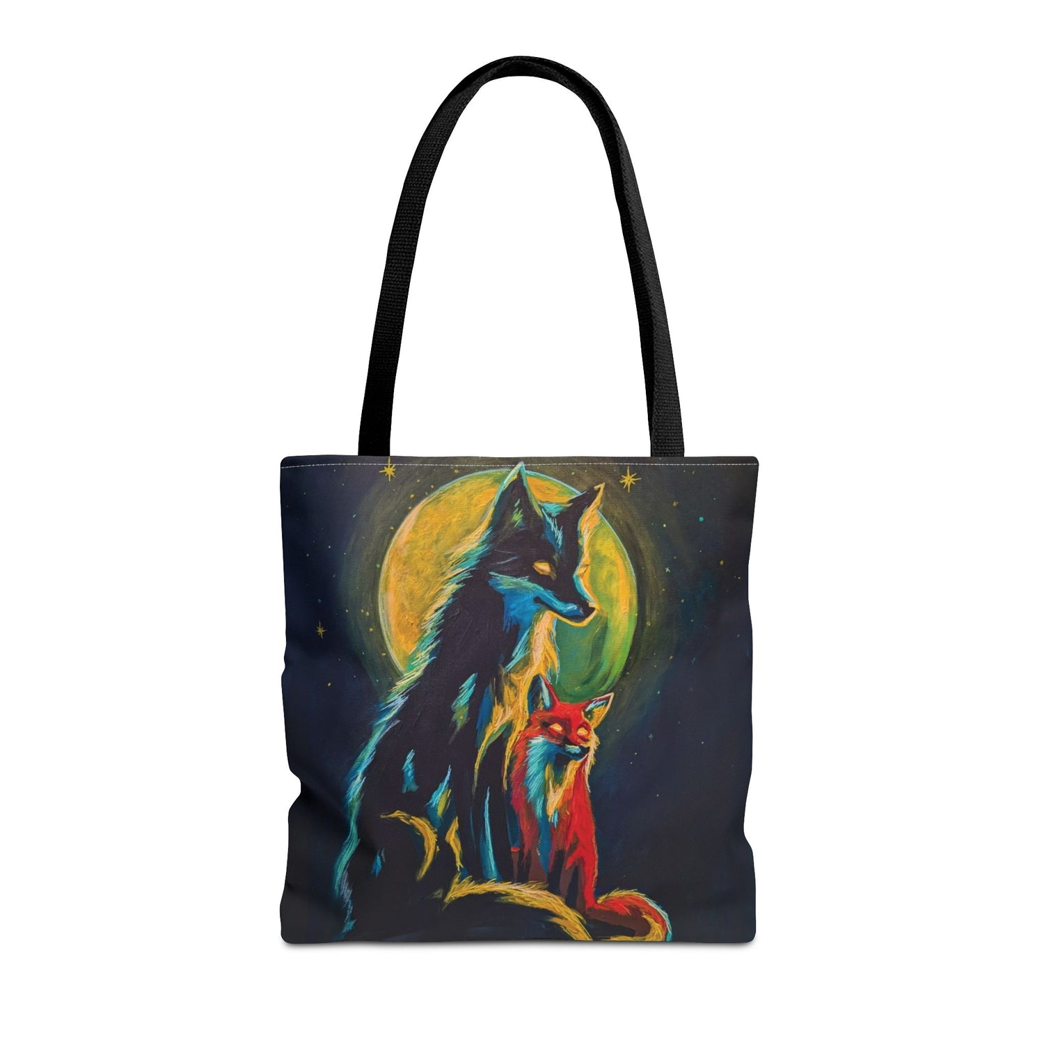 "Fox & Wolf No. 1" Tote Bag
