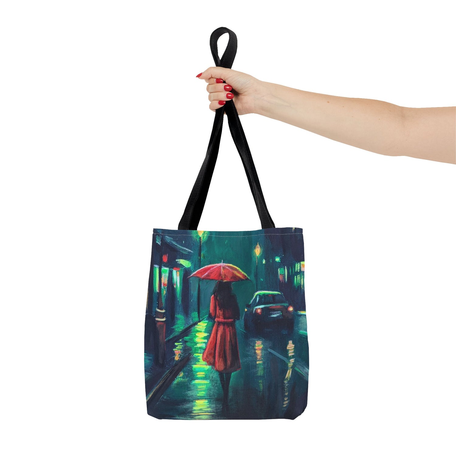"Rainy Nights & Street Lights" Tote Bag