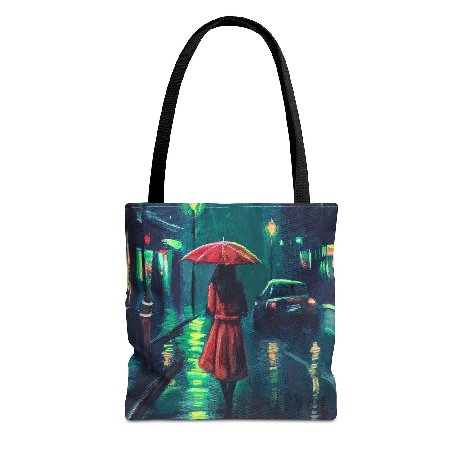 "Rainy Nights & Street Lights" Tote Bag