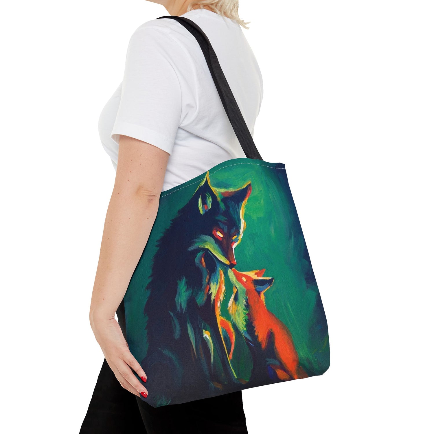 "Fox & Wolf No. 2" Tote Bag