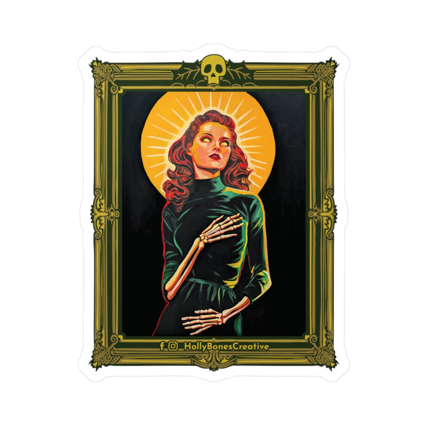 "In a Perfect World"  Sticker