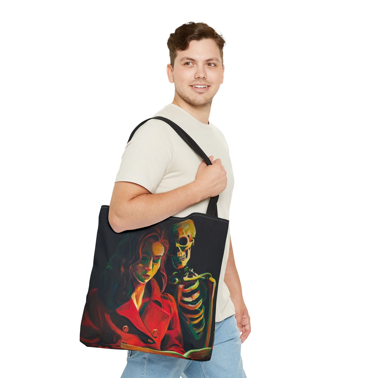 "Between The Lines" Tote Bag
