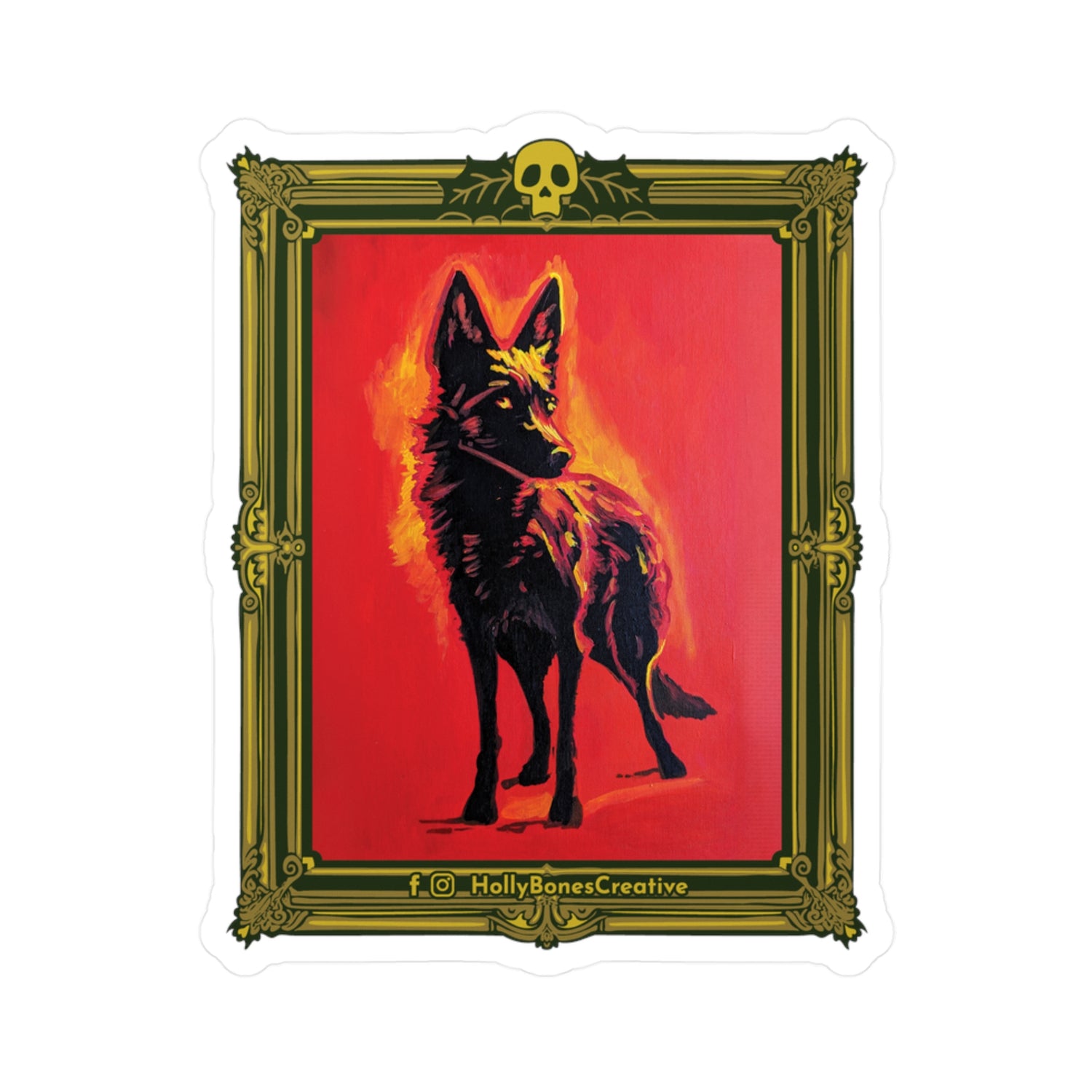 "Stray No. 1"  Sticker