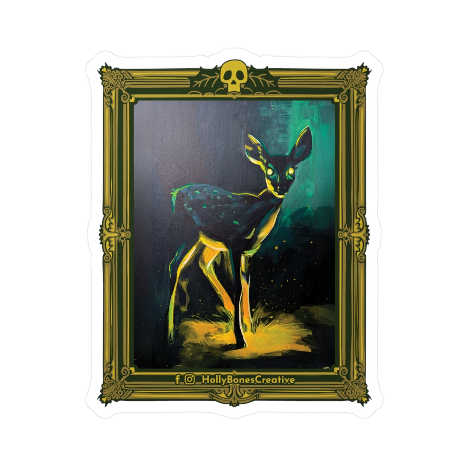 "Doe No. 1"  Sticker