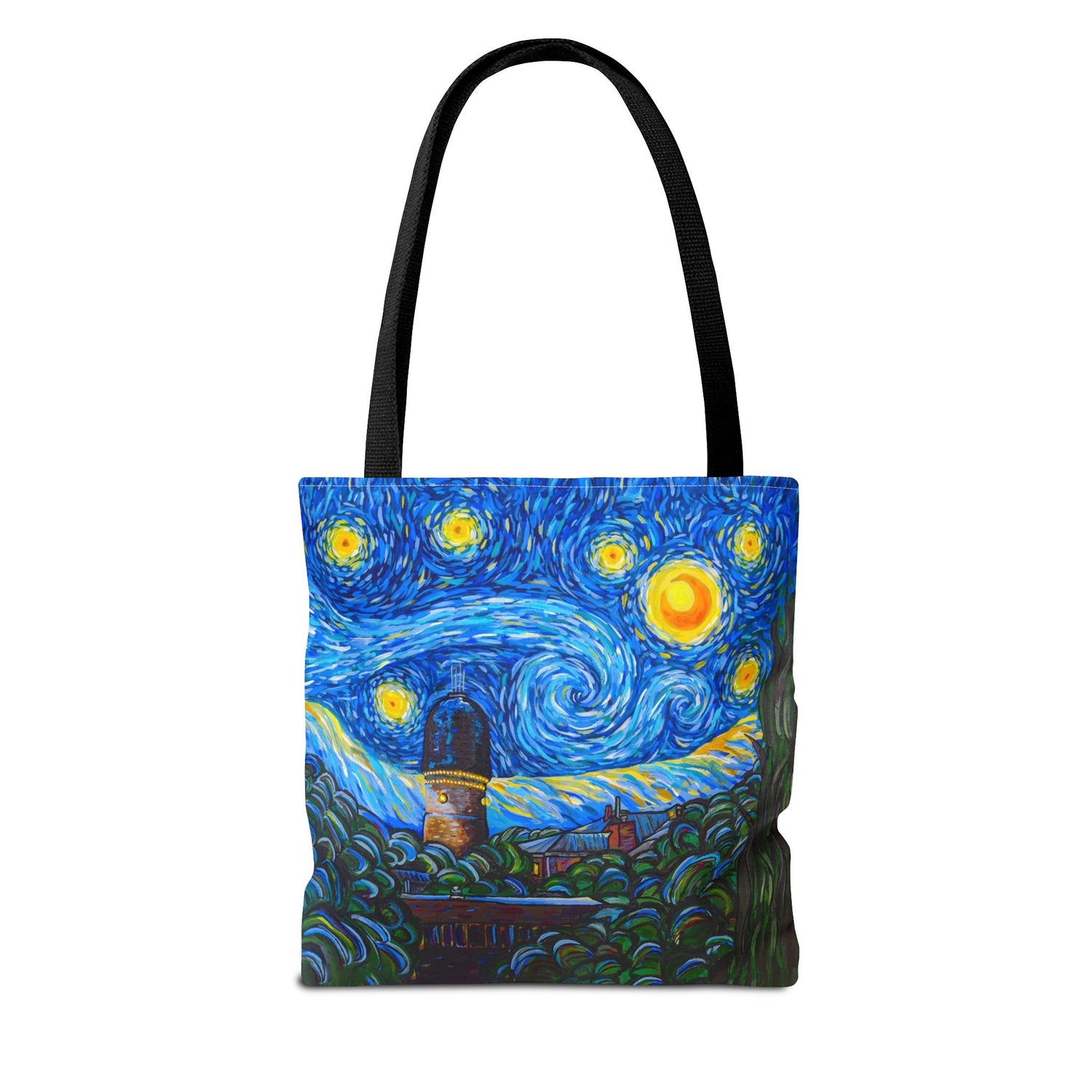 "A Starry Night in Ypsilanti" Tote Bag