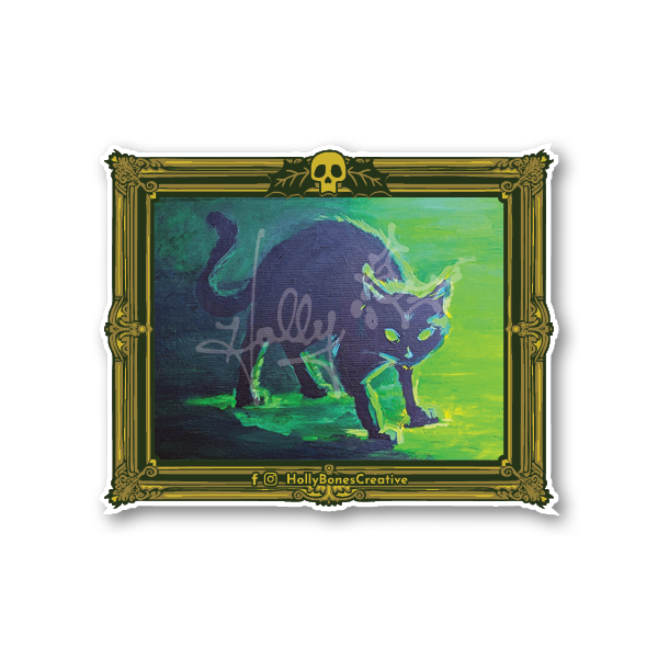 "9 Lives No. 8"  Sticker