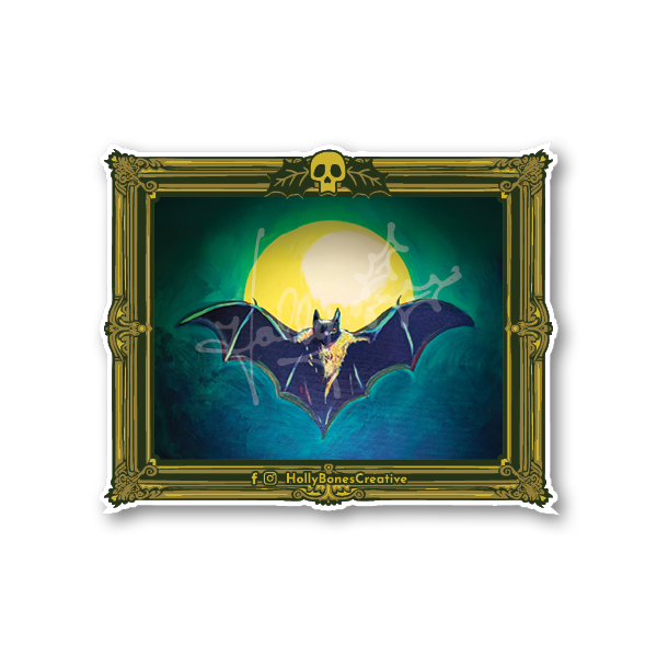 "Batty No. 2"  Sticker