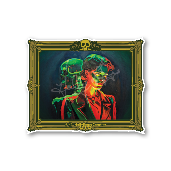 "Back To Haunt You"  Sticker