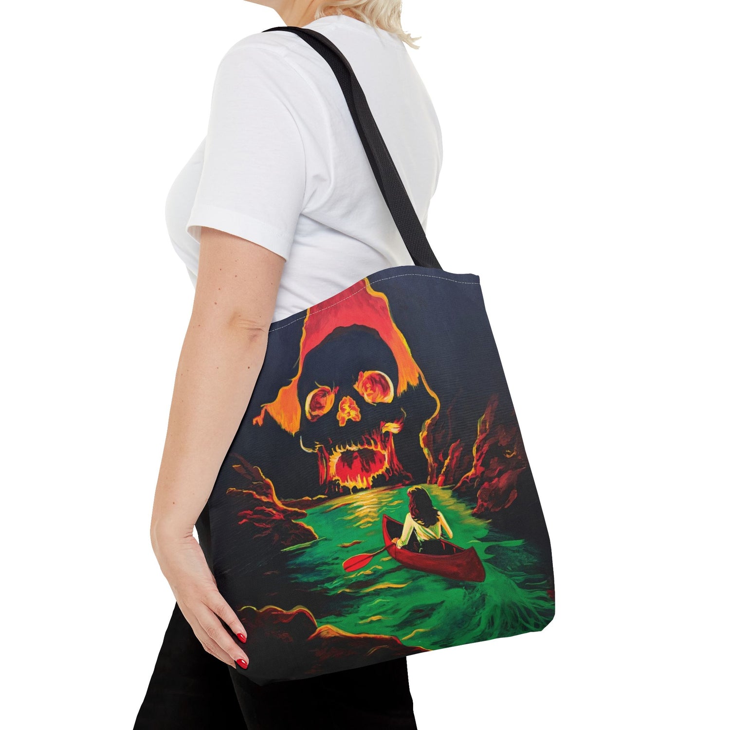"Mystery At Skull Cave" Tote Bag