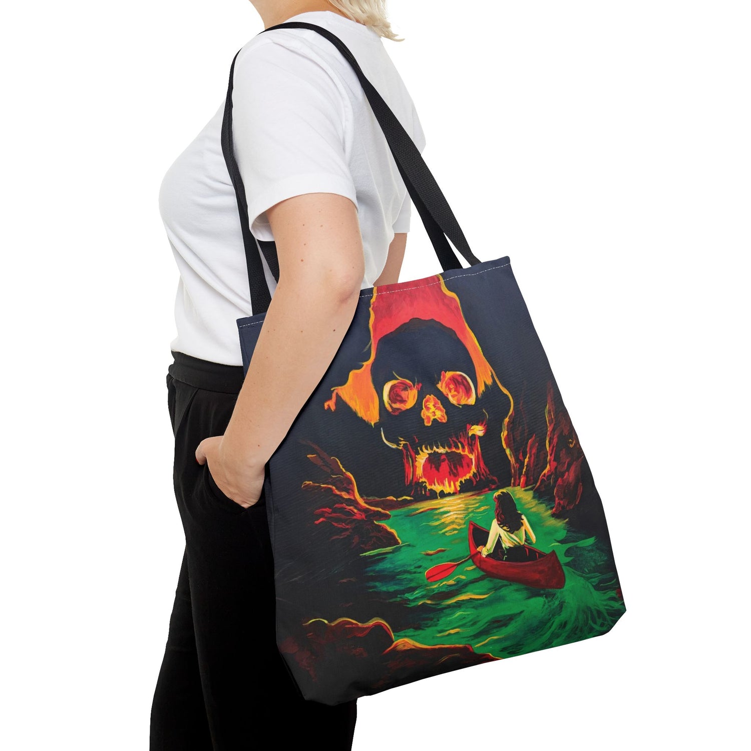 "Mystery At Skull Cave" Tote Bag