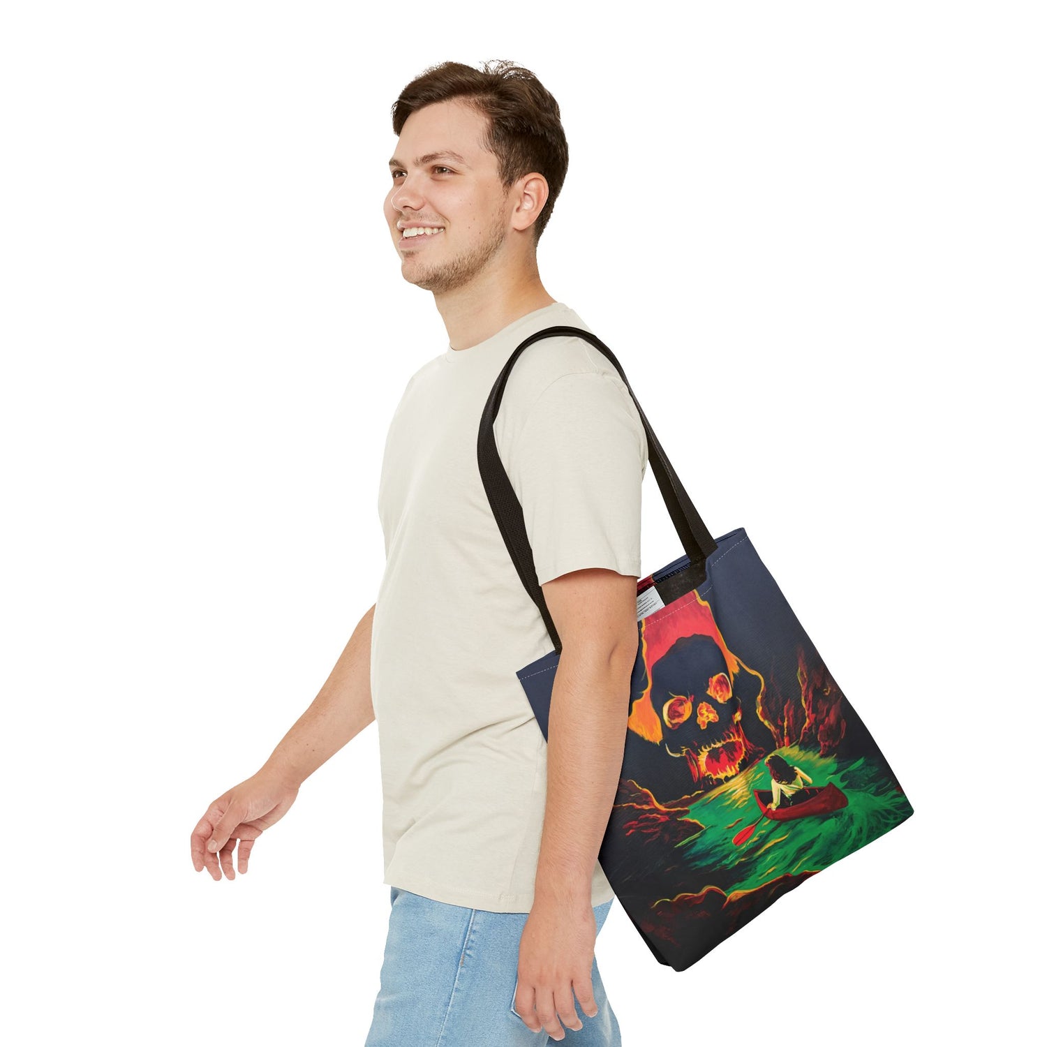 "Mystery At Skull Cave" Tote Bag