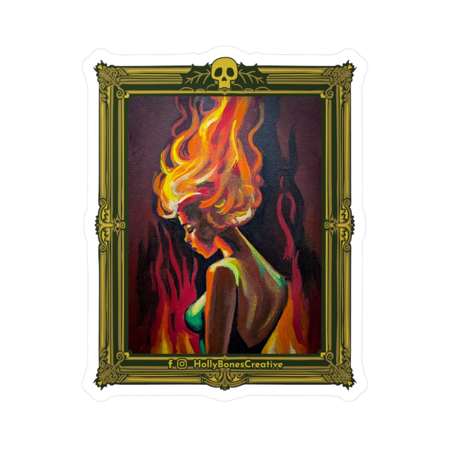 "Ember No. 2"  Sticker