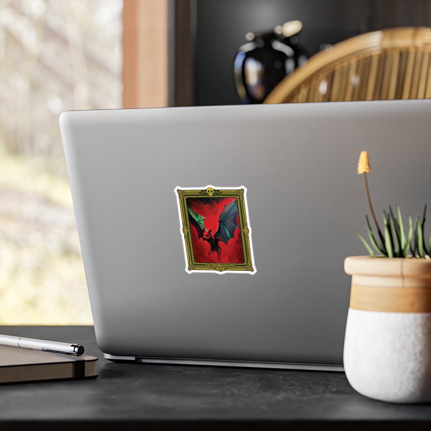 "Batty"  Sticker