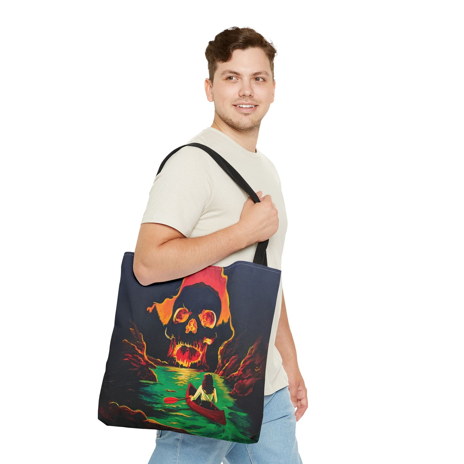 "Mystery At Skull Cave" Tote Bag