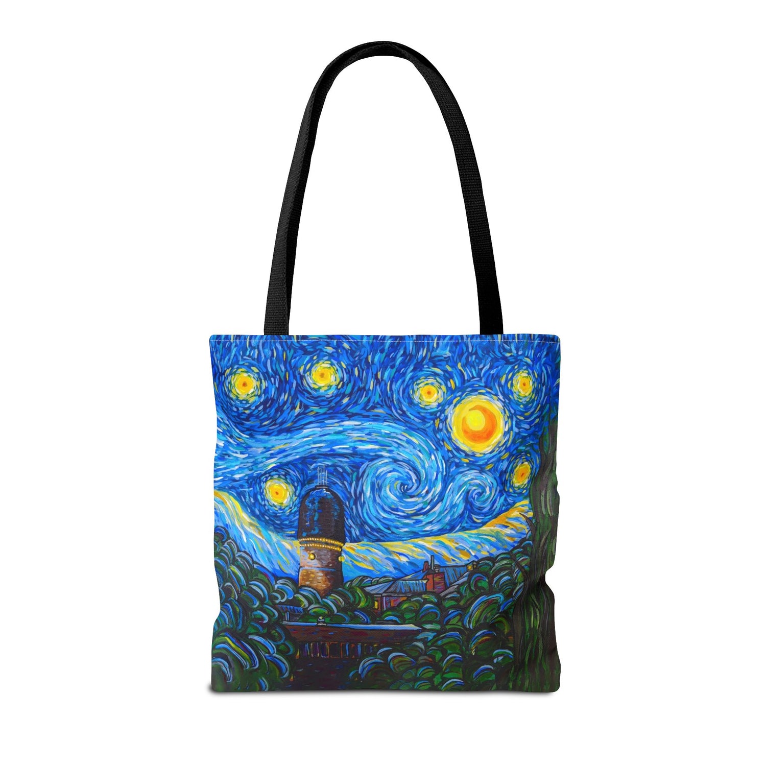 "A Starry Night in Ypsilanti" Tote Bag