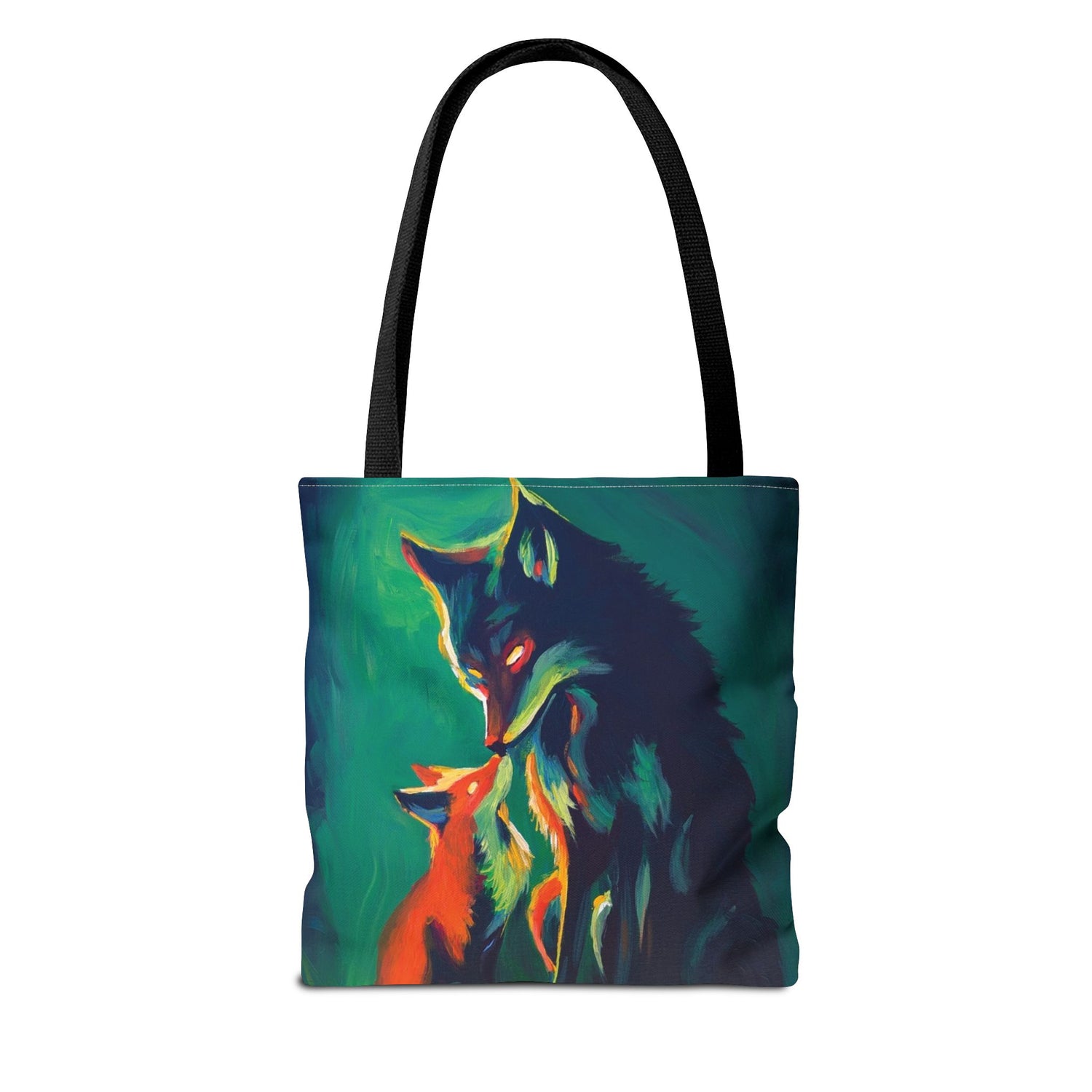 "Fox & Wolf No. 2" Tote Bag